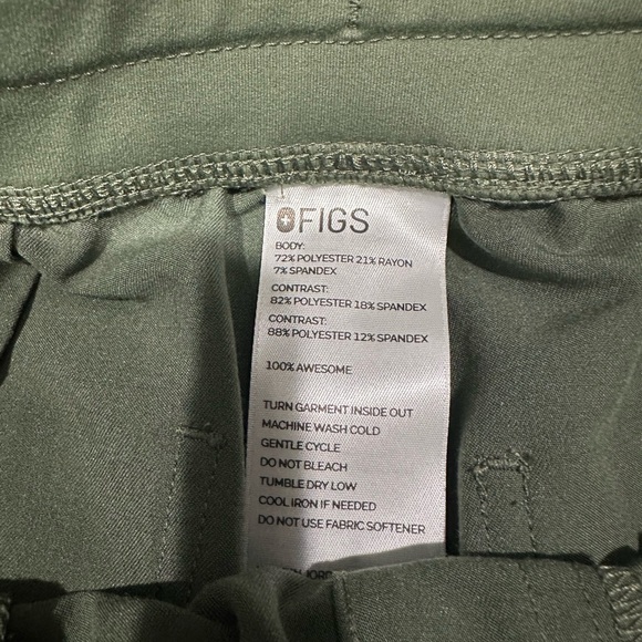 Figs Zamora Jogger Pants - Olive - Picture 4 of 8